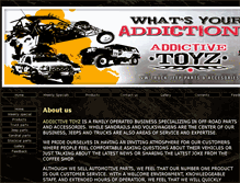 Tablet Screenshot of addictivetoyz.com